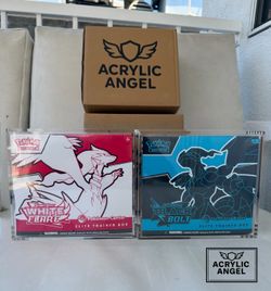 Pokémon ETB Acrylic Cases - Brand New & Sealed