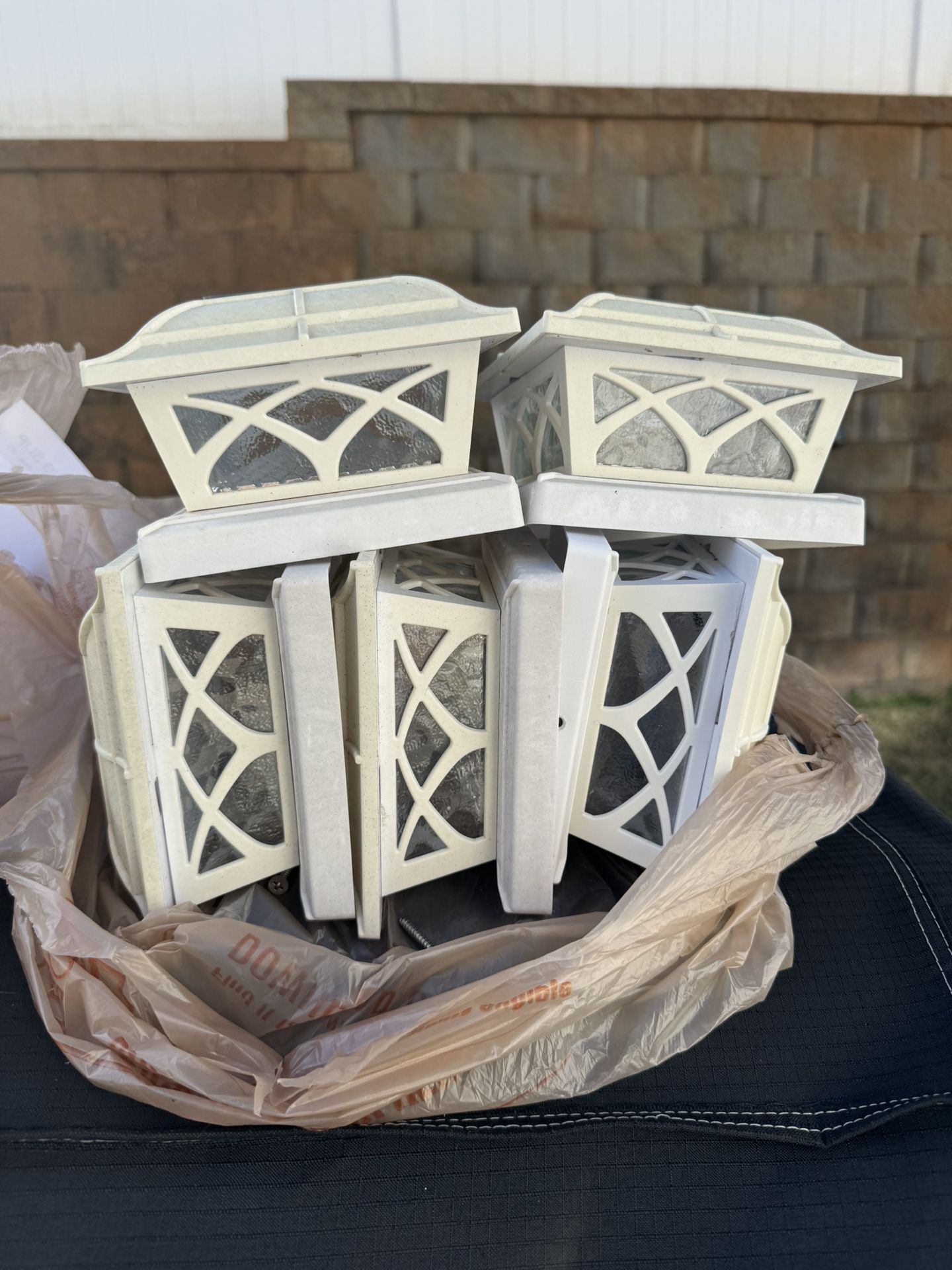 Solar Fence Lights 5 Inches