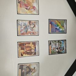 Pokémon TCG Full Art Trainer Card Lot: Serena, Cynthia's Ambition, Candice, Eri (6 Cards)