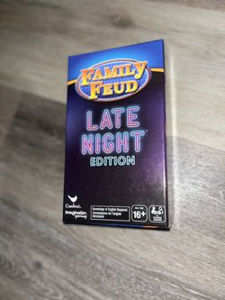 Late night family fued game (great condition)