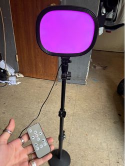 Multicolor Streaming Stand with Controller