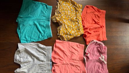Toddler girl clothes size 4/5 shorts bundle (6pcs)