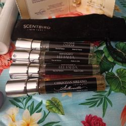 Scent Bird Perfumes.   Set Of 4.