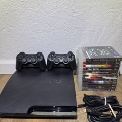 PlayStation 3 Slim PS3  (11 Games) Bundle