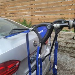 Thule Easy Rider 3 Bike rear mount Carrier folding portable removable sturdy

Good sturdy bike rack in good condition.
