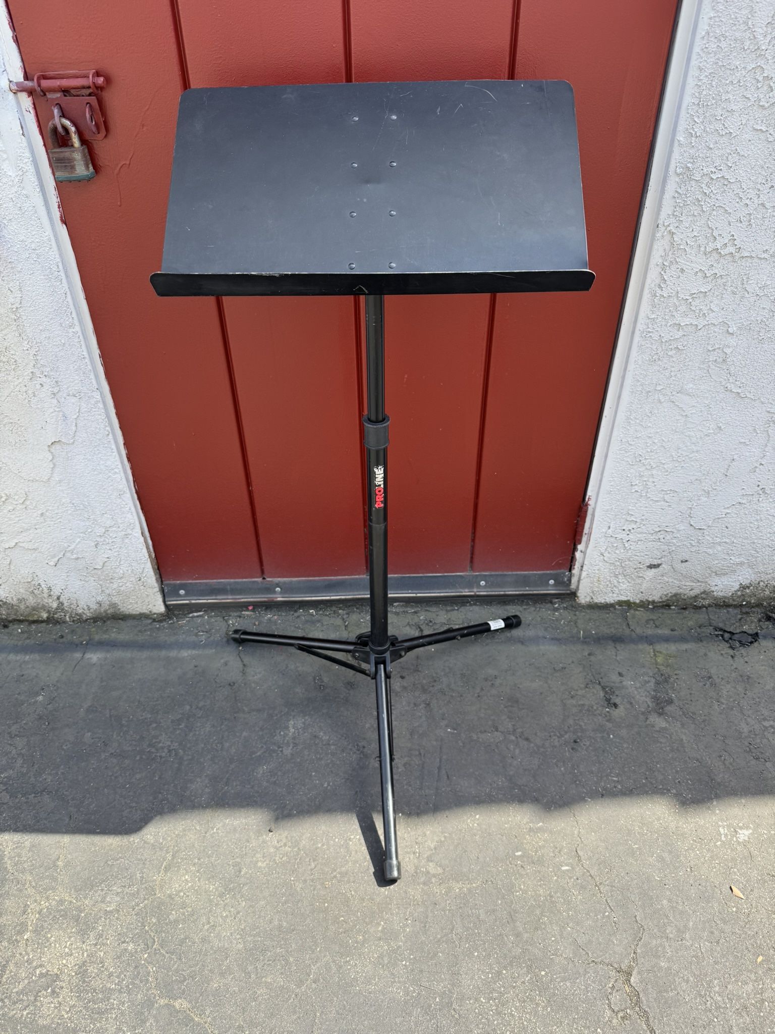 Proline GMS80A Conductor Sheet Music Stand (24” - 44”)