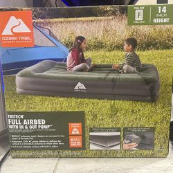 Air mattress twin full size, self Eletric air pump