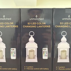 Brand New Color Changing Lanterns 