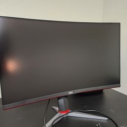 AOC 27 in Curved Gaming Monitor
