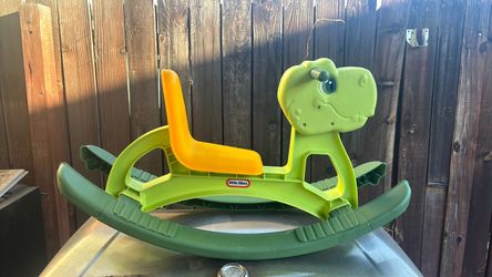 Toddler rocking Dino