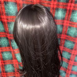 Lace front wig