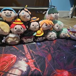 One Piece Plush And Small Cat Figure