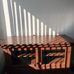 FREE Solid Wood Cabinet – Pickup Only