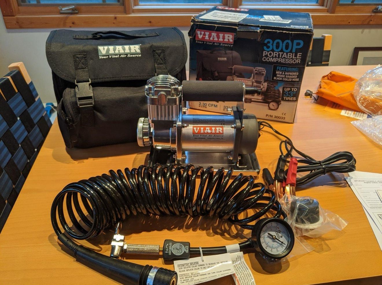 Viair 30033 Portable 12v 300P Air Compressor “Off-Road Edition”