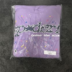 Purple Acai Sp5der Hoodie