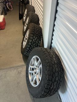 Chevy Silverado wheels and tires