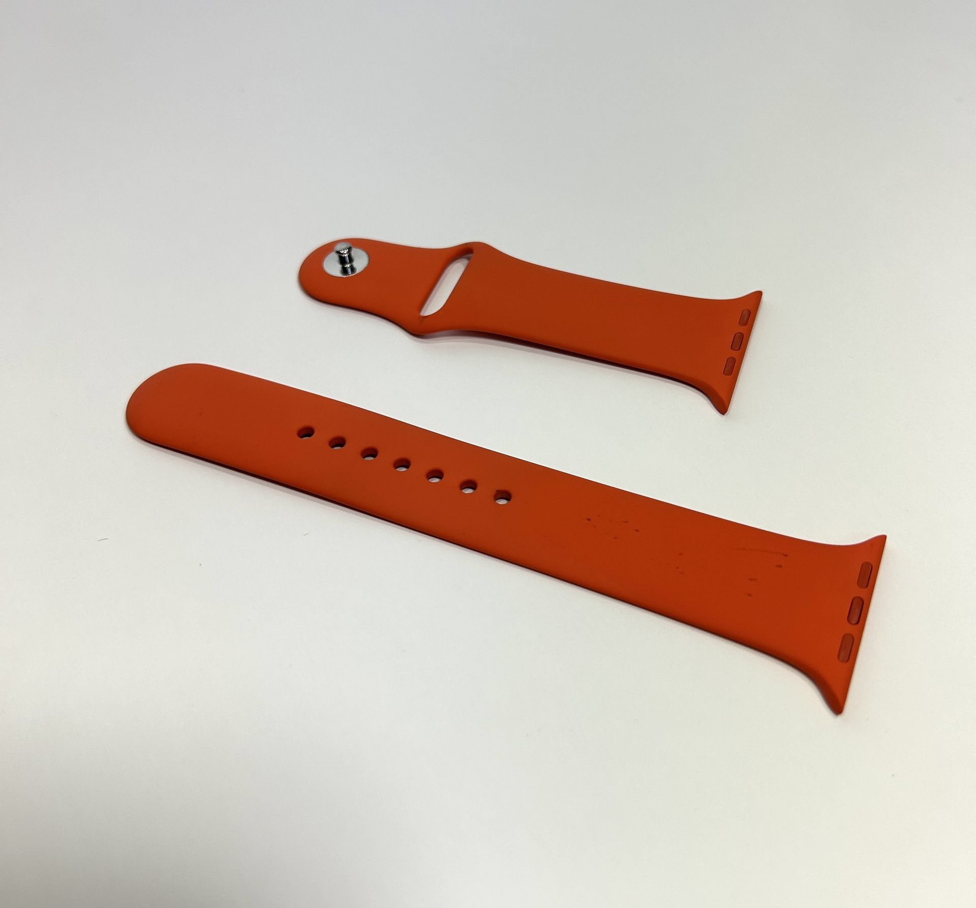 Apple iWatch Hermes Orange Sport Band Strap 44mm Size: M/L display picture 1