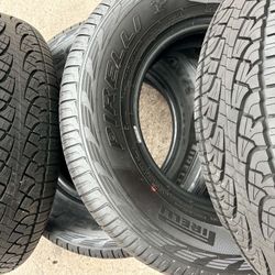 265 70 17 PIRELLI SCORPION ATR NEW TAKE OFF TIRES 2025