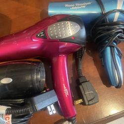 Secadoras de pelo. (hair dryers)
