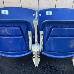Authentic Qualcomm Stadium Seats – Pair (#8 & #9)
