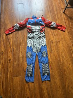 Boy Halloween Costume And Mask Size 8/9