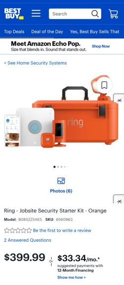 Jobsite Security System Ring