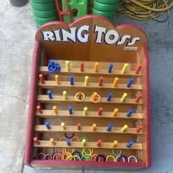 Wooden Ring Toss 