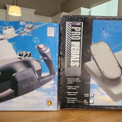 CH Products Pro Flight Yoke and Pedal set $100