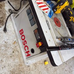 Bosch Router Table Rigid Router With Fense Not Pictured