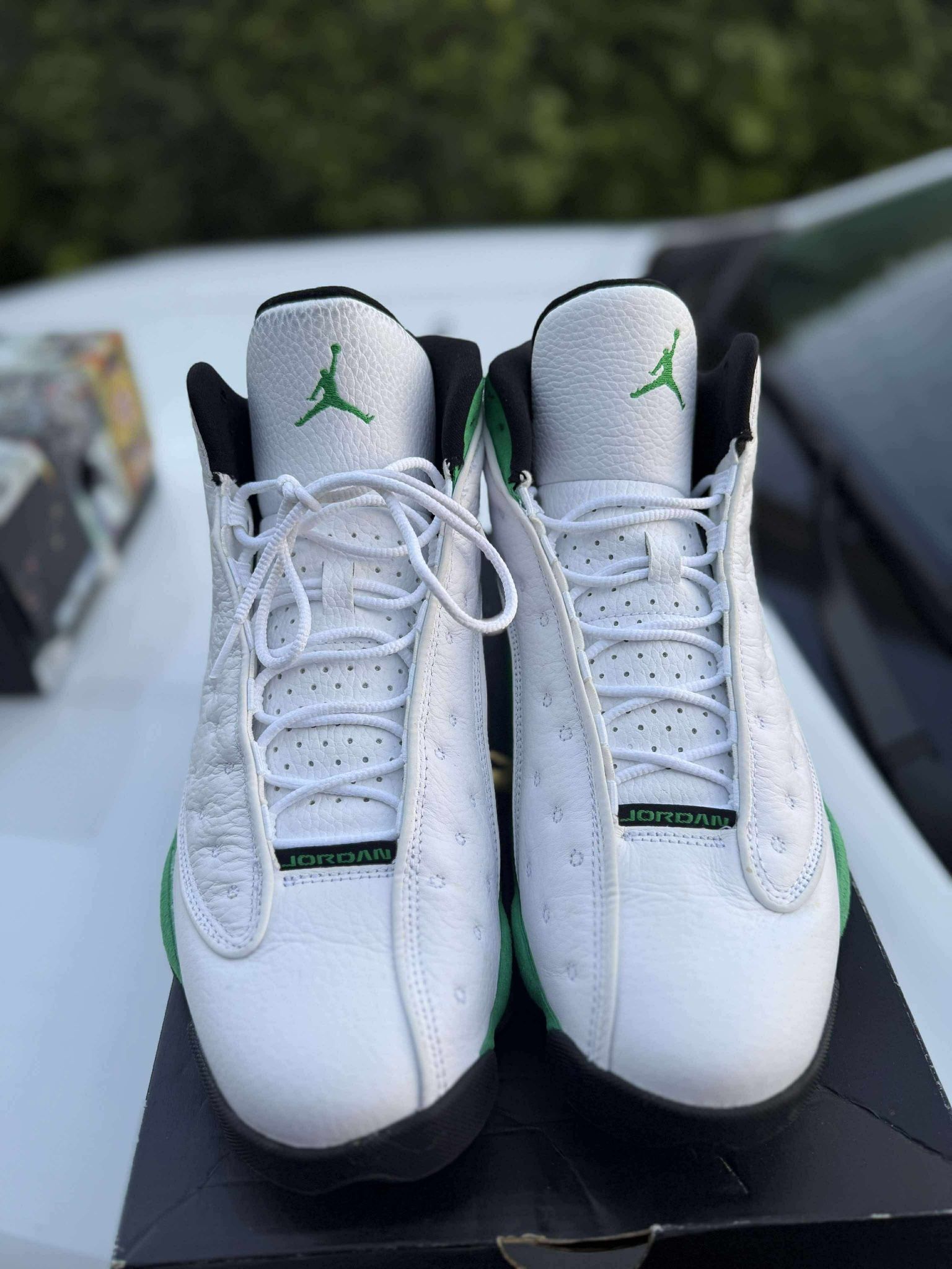 Jordan 13 Lucky Green