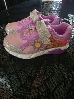 Disney Rapunzel Girls Light-Up Sneakers