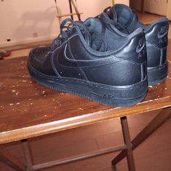 Black Nike AF1 Size 12