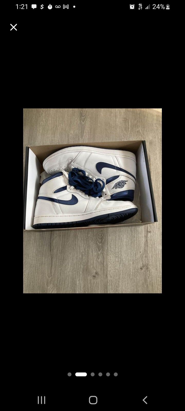 Jordan 1 Retro Metallic Navy 2016