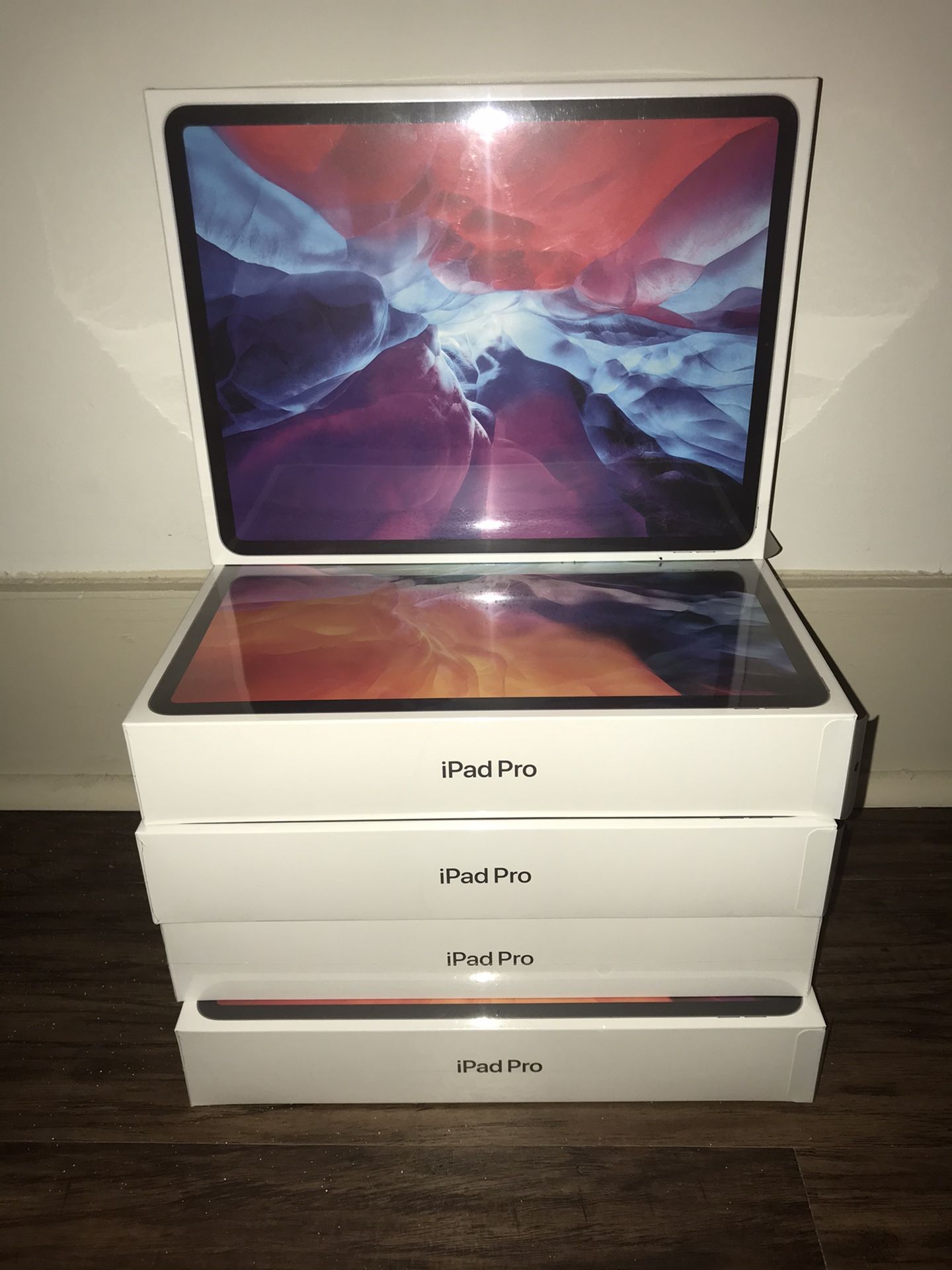 iPad Pros 12.9” 256gb and 512gb