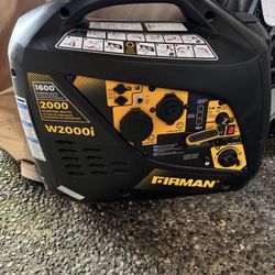 generator Firman W2000i and 25 foot extension cord