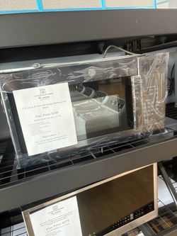 $195 GE 1.6 cu. ft. Over-the-Range Microwave Black