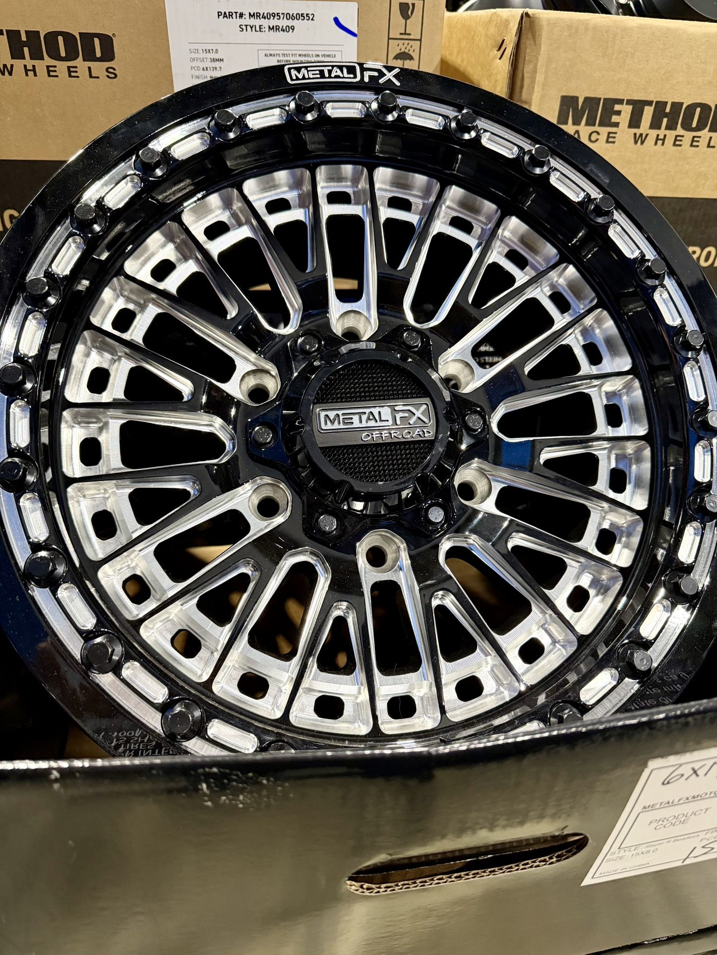 Holidays-Sale On Metal Slayer Fx 15” Beadlock Wheels & 33x9.5-15 Tires For UTV SXS (We Finance)