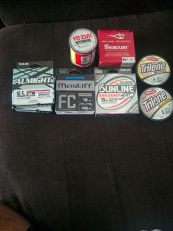 Fishing Line Lot - Bass