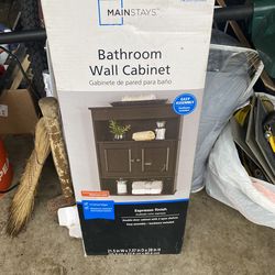 Bathroom wall Closet