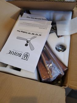Brand new fan ceiling with led light deal $$$ 45 only 5 left
