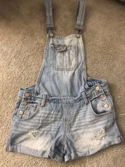 Overall shorts