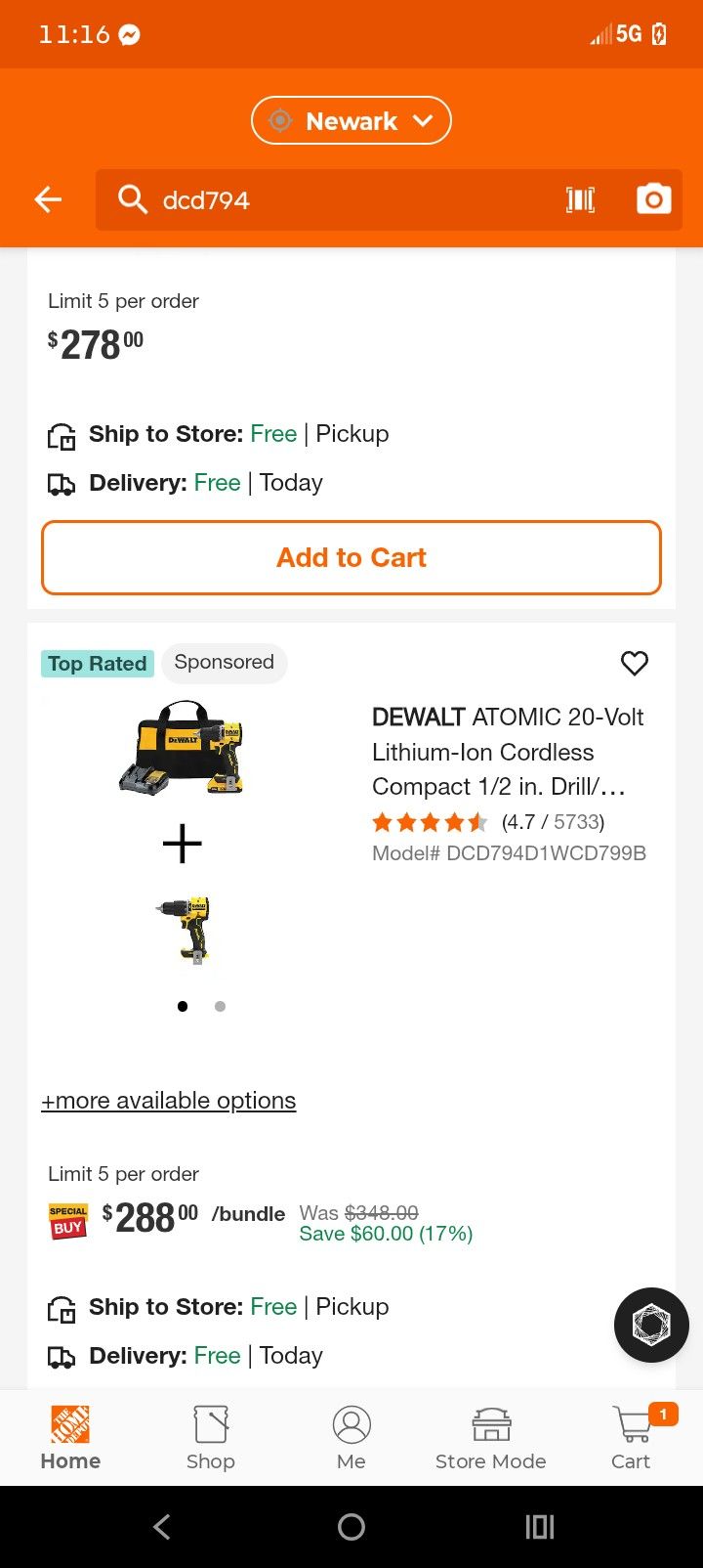 DeWalt Drill