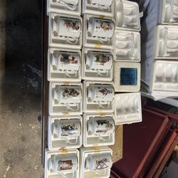 Danbury Mint collectable Norman Rockwell mugs