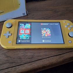 Nintendo-Switch-Lite-Yellow Game Console