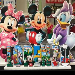 Mickey Mouse Centerpieces 