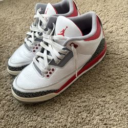 Jordan 3 Fire Red