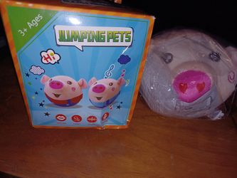 Jumping Pets Plush Pig Toy
New interactive Jumping Pets plush pig toy