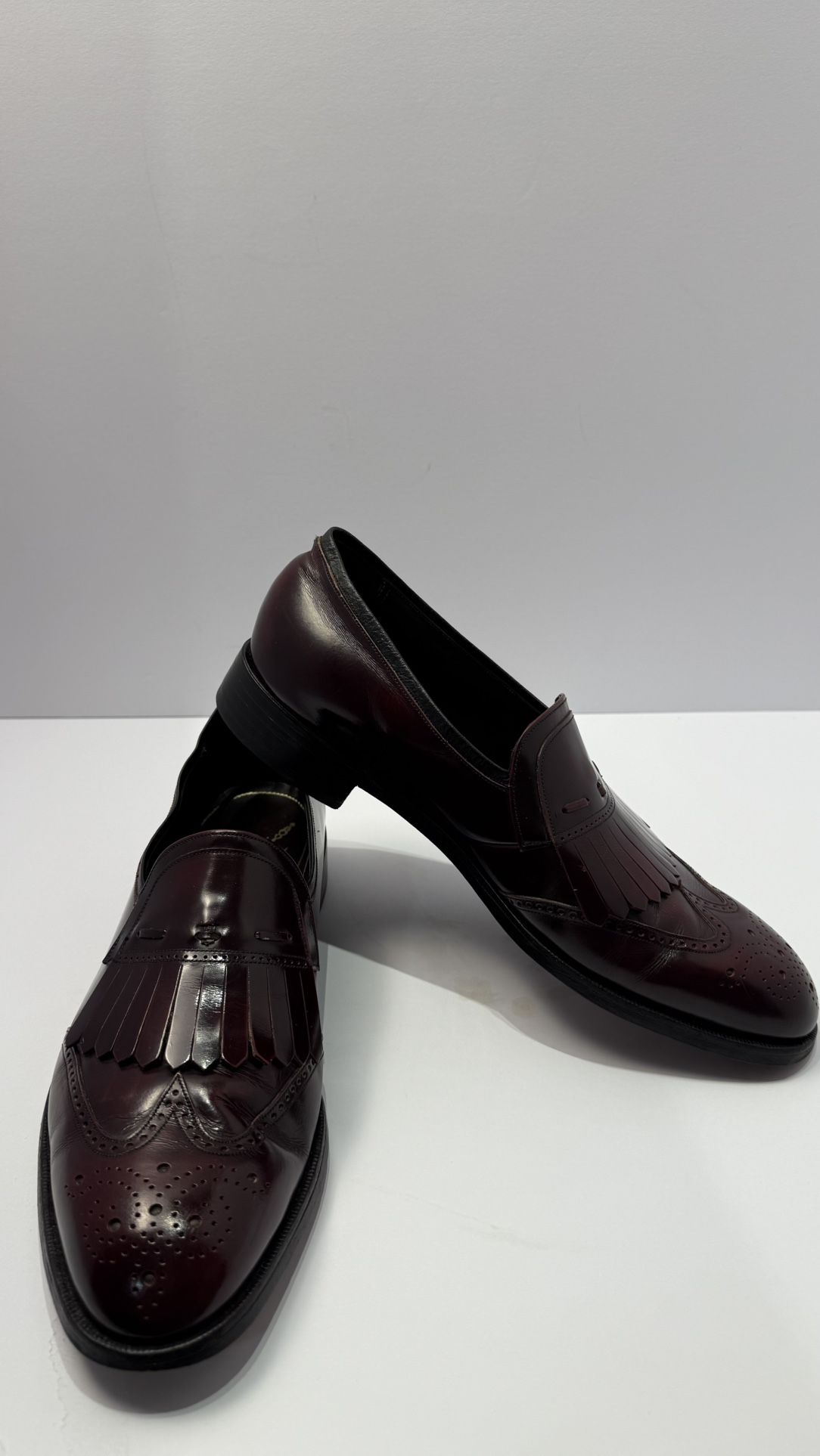 Florsheim Royal Imperial Loafer Size 11D Burgundy Leather Dress‎ Shoes Florsheim Royal Imperial Loafer Size 11D Burgundy Leather  main image 2