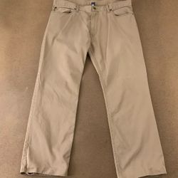 Men’s Polo Ralph Lauren 650 Straight Leg Jeans (Khaki Color) Size 36x34