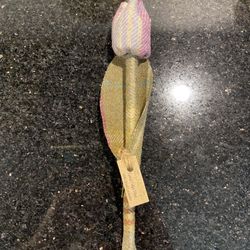 Unique & Rare Daisy Belle Design Tweed Tulips Filled With Dried Lavender 9”